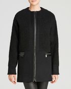 Dawn Levy Dl2 By Felix Faux Sherpa Coat - Lyst