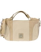Gianfranco Ferré Large Leather Bag - Lyst