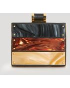 Halston Heritage Clutch - Box Tortoise - Lyst