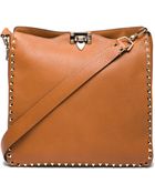 Valentino Rockstud Hobo - Lyst