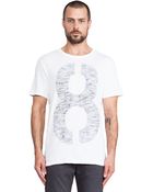 Rag & Bone Numbers Tee - Lyst