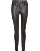 Givenchy Leather Trousers - Lyst
