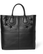 Givenchy Star-Embossed Leather Nightingale Tote - Lyst