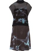 3.1 Phillip Lim Layered Silk-Chiffon Dress - Lyst