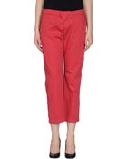 Dondup 3/4-Length Trousers - Lyst