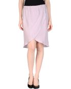 Mm6 By Maison Martin Margiela Knee Length Skirt - Lyst