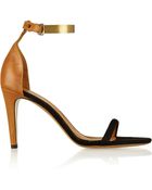 Isabel Marant Adele Leather And Suede Sandals - Lyst