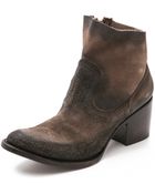 Freebird by Steven Salt Booties - Grey - Lyst