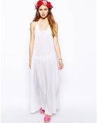 Asos Trapeze Maxi Beach Dress - Lyst