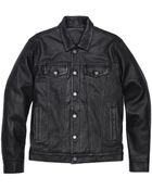 Marc By Marc Jacobs Lambskin Leather Jacket - Lyst