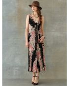 RRL Silk Aimee Dress - Lyst