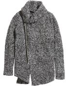 H&M Marled Cardigan - Lyst