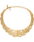 Oscar de la Renta Bib Necklace Bib Necklace - Lyst