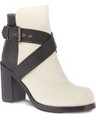 McQ by Alexander McQueen Nazrul Leather Ankle Boots - Lyst
