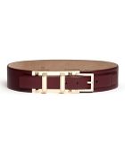 Valentino Rockstud Buckle Leather Belt - Lyst