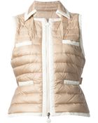 Moncler Padded Gilet - Lyst