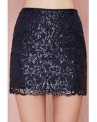 Nasty Gal Joa Retribution Sequin Skirt - Lyst