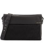 Pour La Victoire Nouveau Leather & Calf Hair Crossbody - Lyst