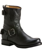 Frye Veronica Leather Ankle Boots - Lyst