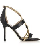 Jimmy Choo Venus Leather Sandals - Lyst