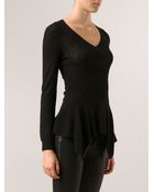 Lanvin Handkerchief Hem Top - Lyst