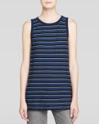 Current/Elliott Tee - The Muscle Striped - Lyst