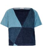 Rachel Comey Composite Denim Top - Lyst