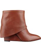 Nine West Hissyfit Wedge Booties - Lyst