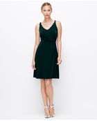 Ann Taylor Jersey Twisted Shoulder Strap Dress - Lyst