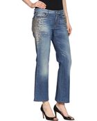 Roberto Cavalli Denim Pants - Lyst