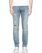 3x1 'M5' Dry Selvedge Denim Slim Fit Jeans - Lyst