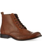 Kg Kurt Geiger Dorset Leather Boots - For Men - Lyst