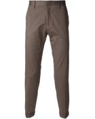 Paul Smith Slim Fit Chino Trousers - Lyst