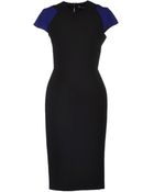 Victoria Beckham Kneelength Dress - Lyst