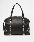 Lipsy Pyramid Stud Shoulder Bag - Lyst