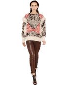 Emilio Pucci Wool Jacquard Sweater - Lyst