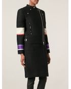 Givenchy Biker Style Coat - Lyst