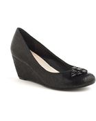 BCBGeneration Treese Suede Wedge Pumps - Lyst