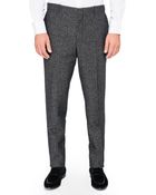 Carven Herringbone Trousers - Lyst