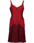 Zac Posen Short Dress - Lyst