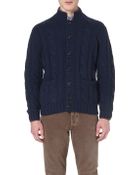 Brunello Cucinelli Cable-knit Cashmere Cardigan - Lyst