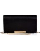Emilio Pucci Leather Wallet Clutch With Chain Strap - Lyst
