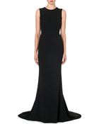 Stella McCartney Fringe-detail Crepe Gown - Lyst