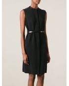 Victoria, Victoria Beckham Belted Dress - Lyst