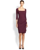 La Petite Robe Di Chiara Boni Amy Square-Neck Dress - Lyst