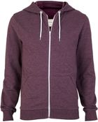 River Island Purple Marl Zip Through Hoodie - Lyst