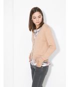 Mango Alpaca Cardigan - Lyst