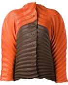 Issey Miyake Color Blocked Jacket - Lyst