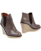 Armani Ankle Boots - Lyst