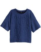 H&M Textured Top - Lyst